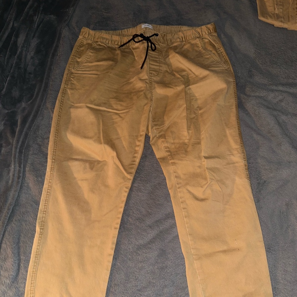 Men's Tan Pants old navy size xl